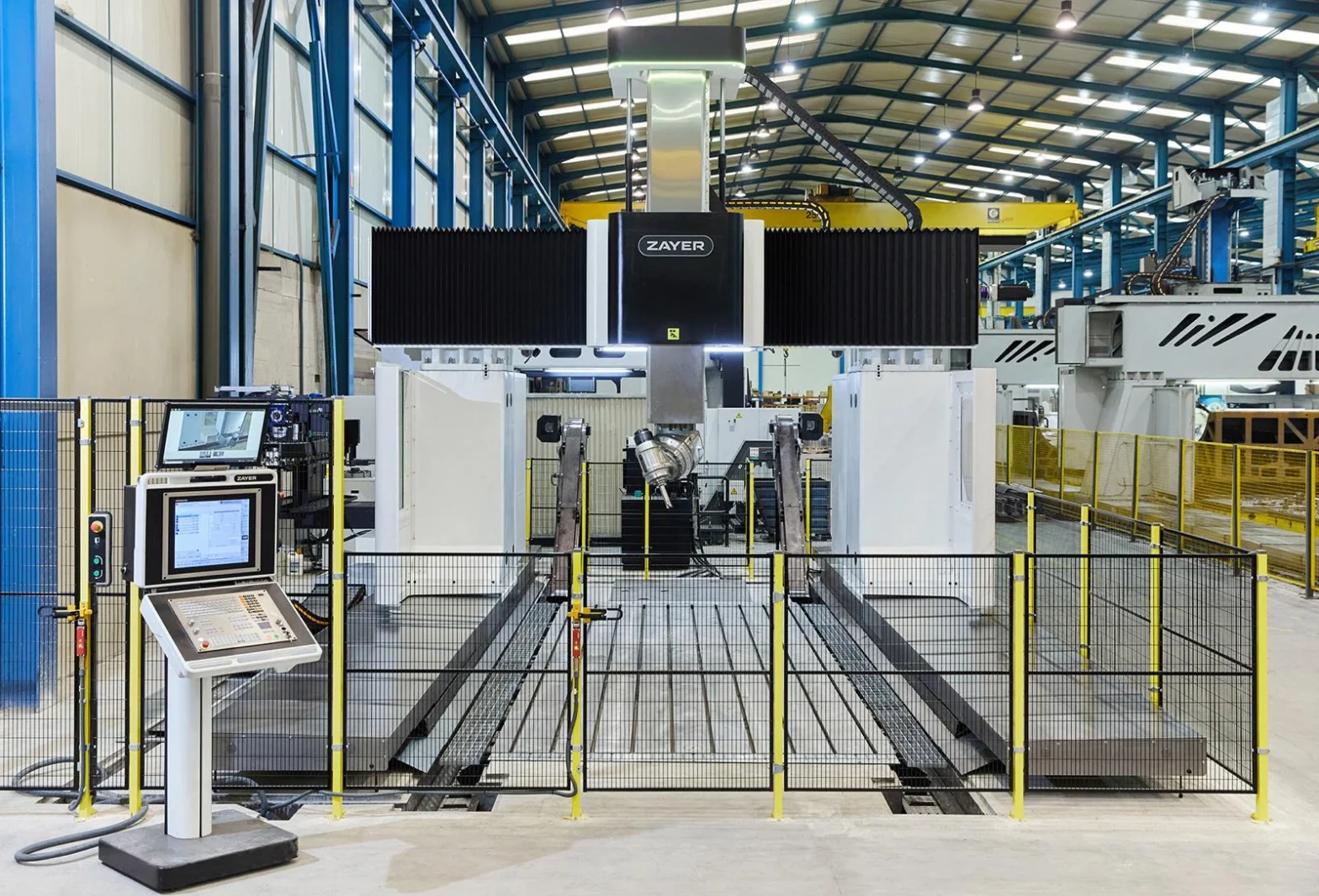 nieuwe grote freesbank voor groot freeswerk